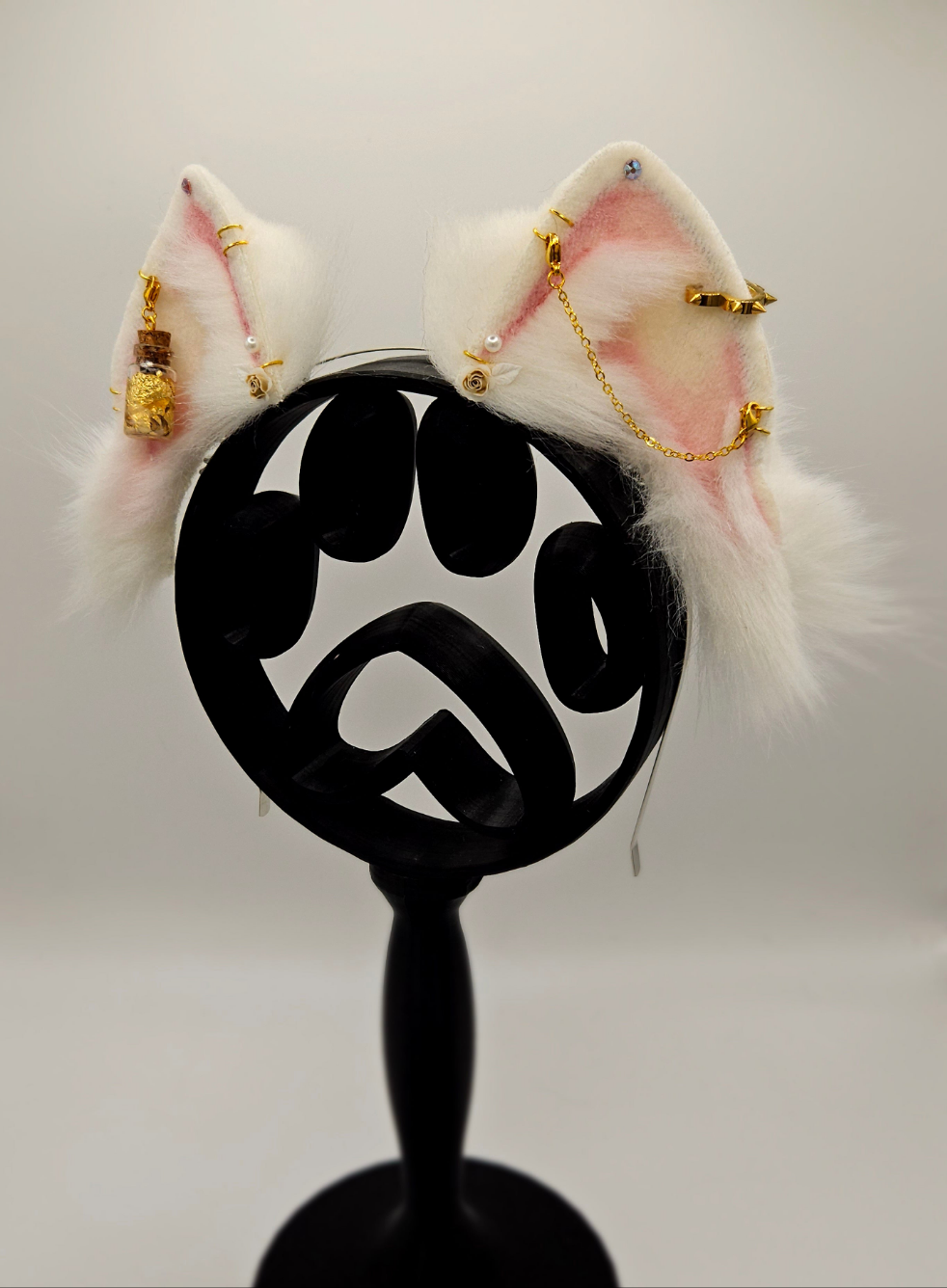🌹✨ Golden Rose Kitten Ears ✨🌹
