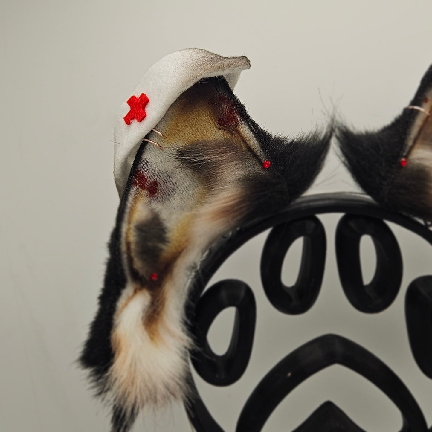 🔗🩸Kitten Silent Hill Nurse Ears🩸🔗
