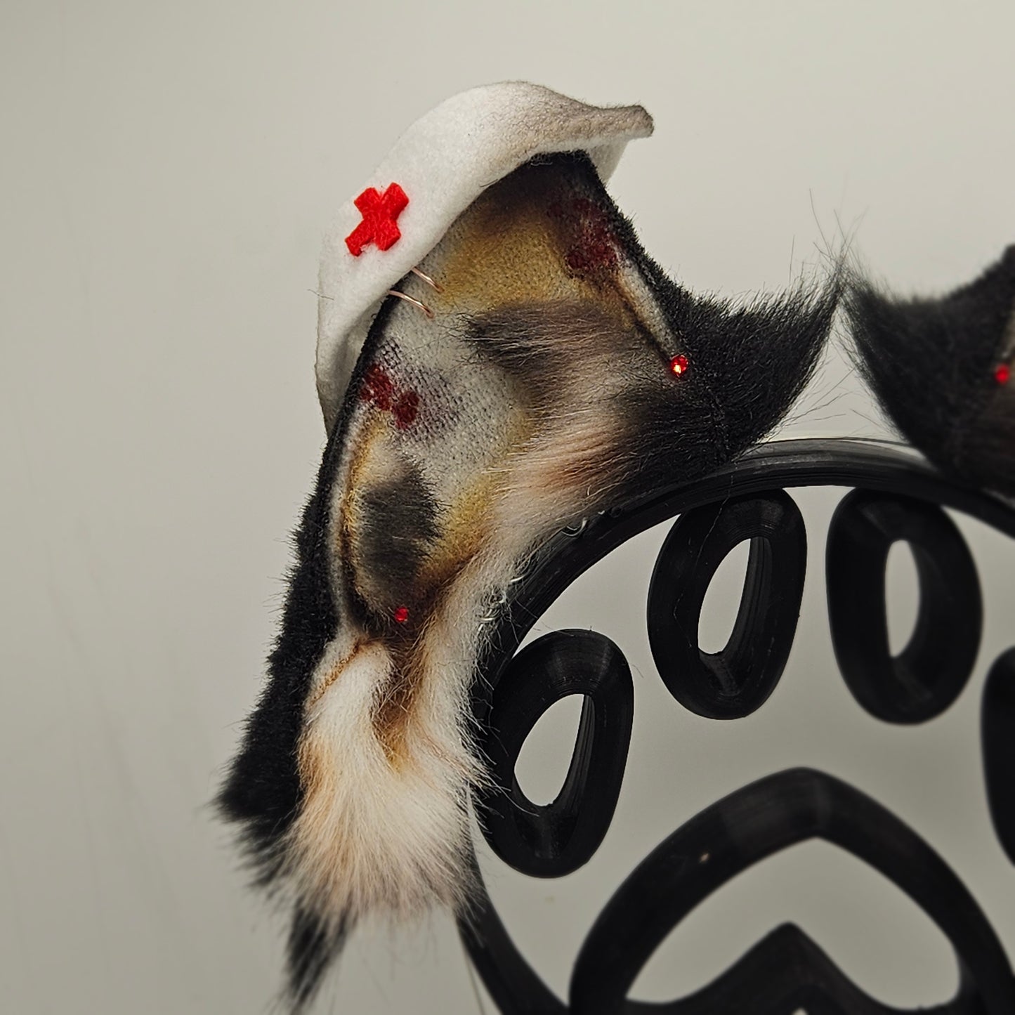 🔗🩸Small Canine Silent Hill Nurse Ears🩸🔗