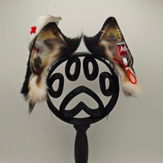 🔗🩸Small Canine Silent Hill Nurse Ears🩸🔗