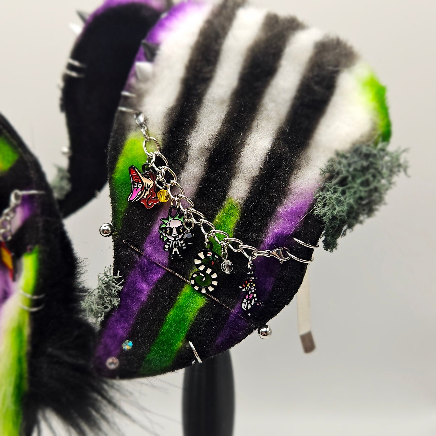 🪲🐾🖤Beetlejuice Great Dane Ears🖤🐾🪲