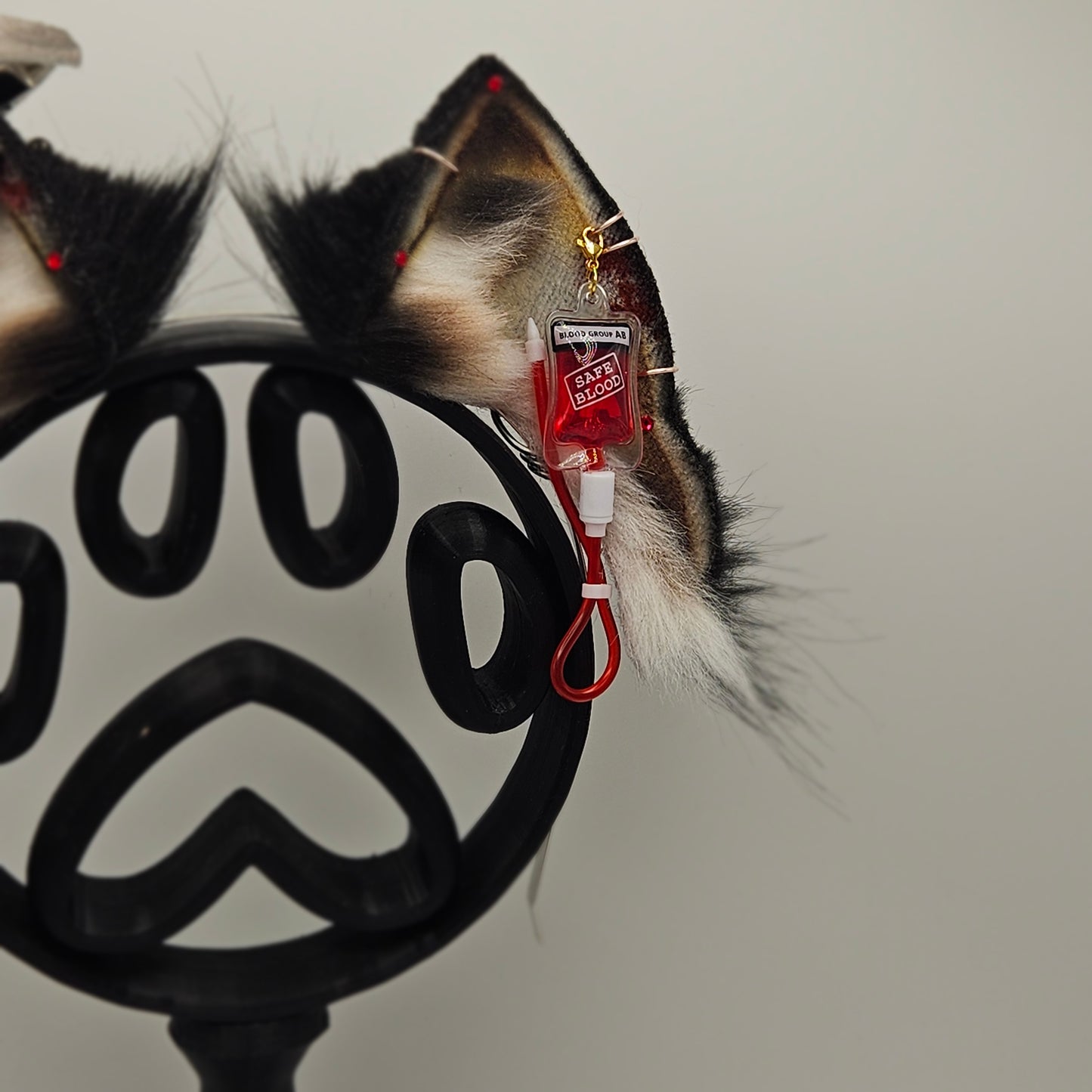 🔗🩸Kitten Silent Hill Nurse Ears🩸🔗