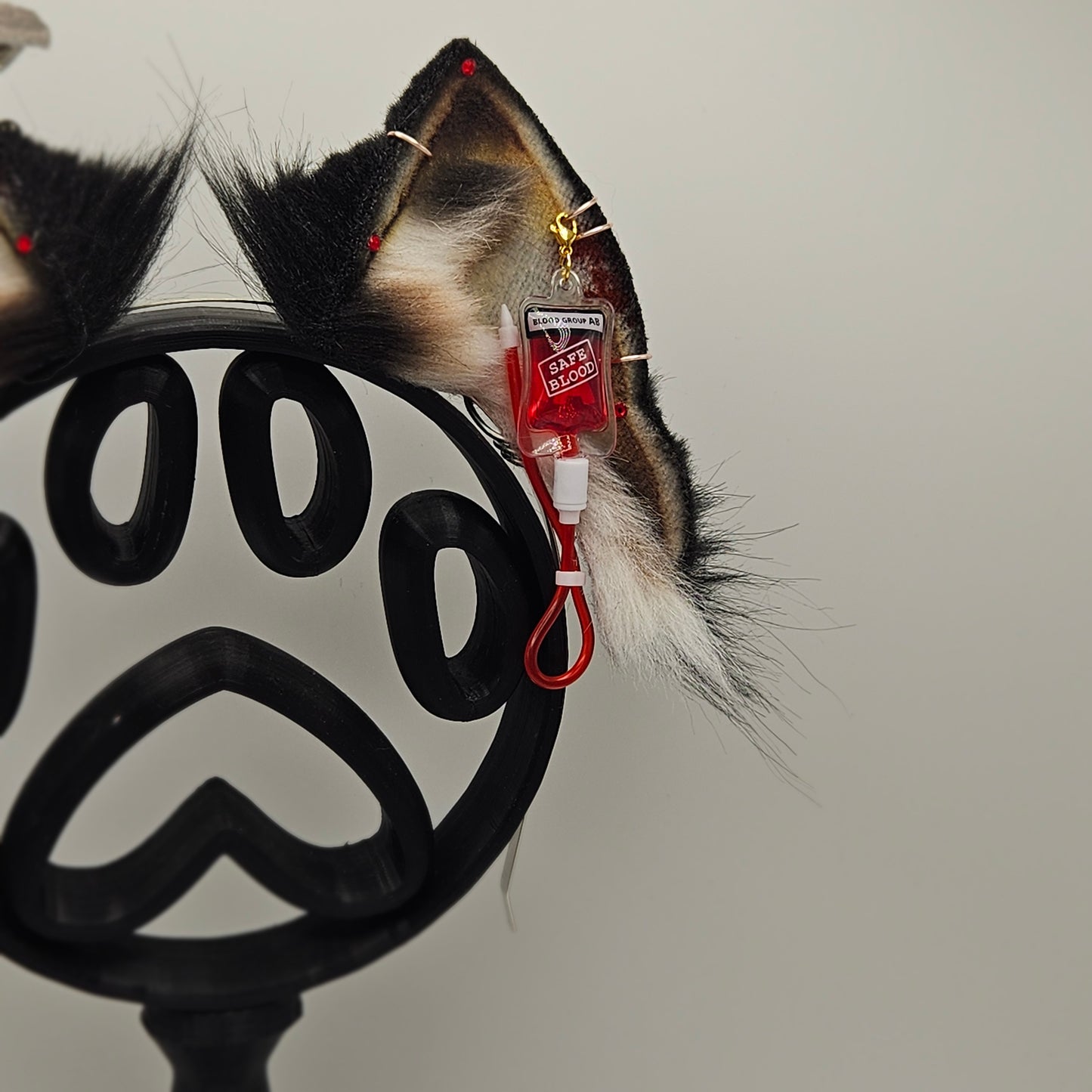 🔗🩸Kitten Silent Hill Nurse Ears🩸🔗
