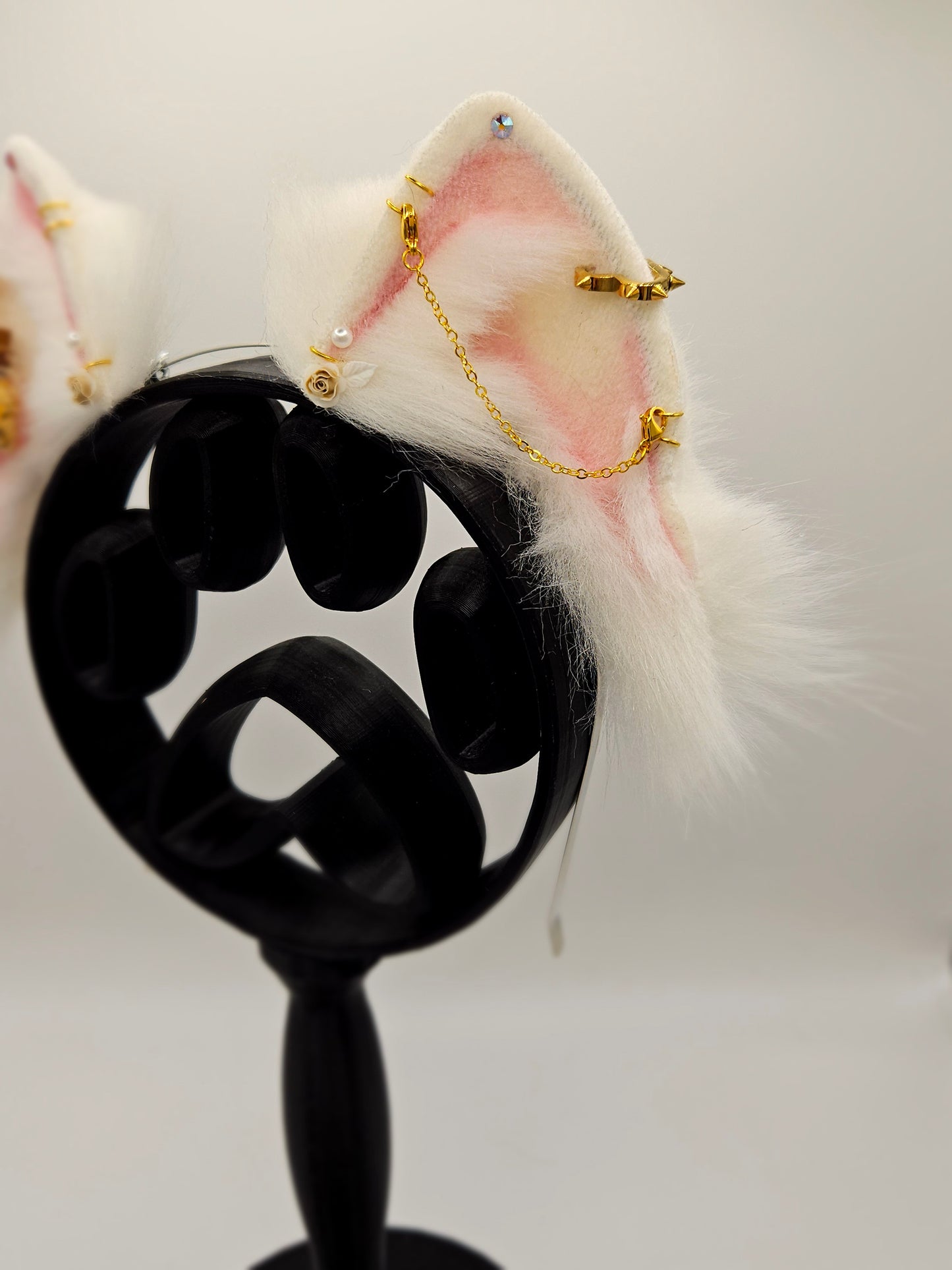 🌹✨ Golden Rose Kitten Ears ✨🌹