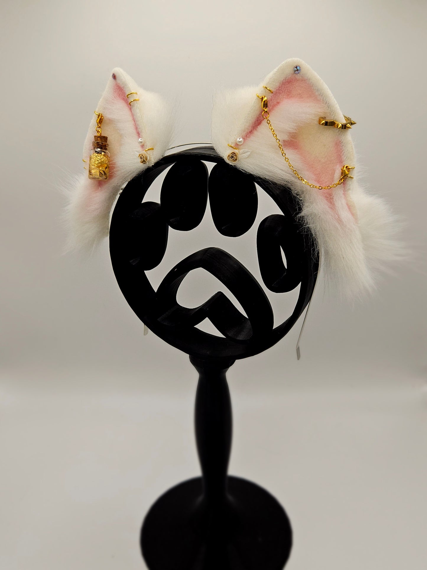 🌹✨ Golden Rose Kitten Ears ✨🌹
