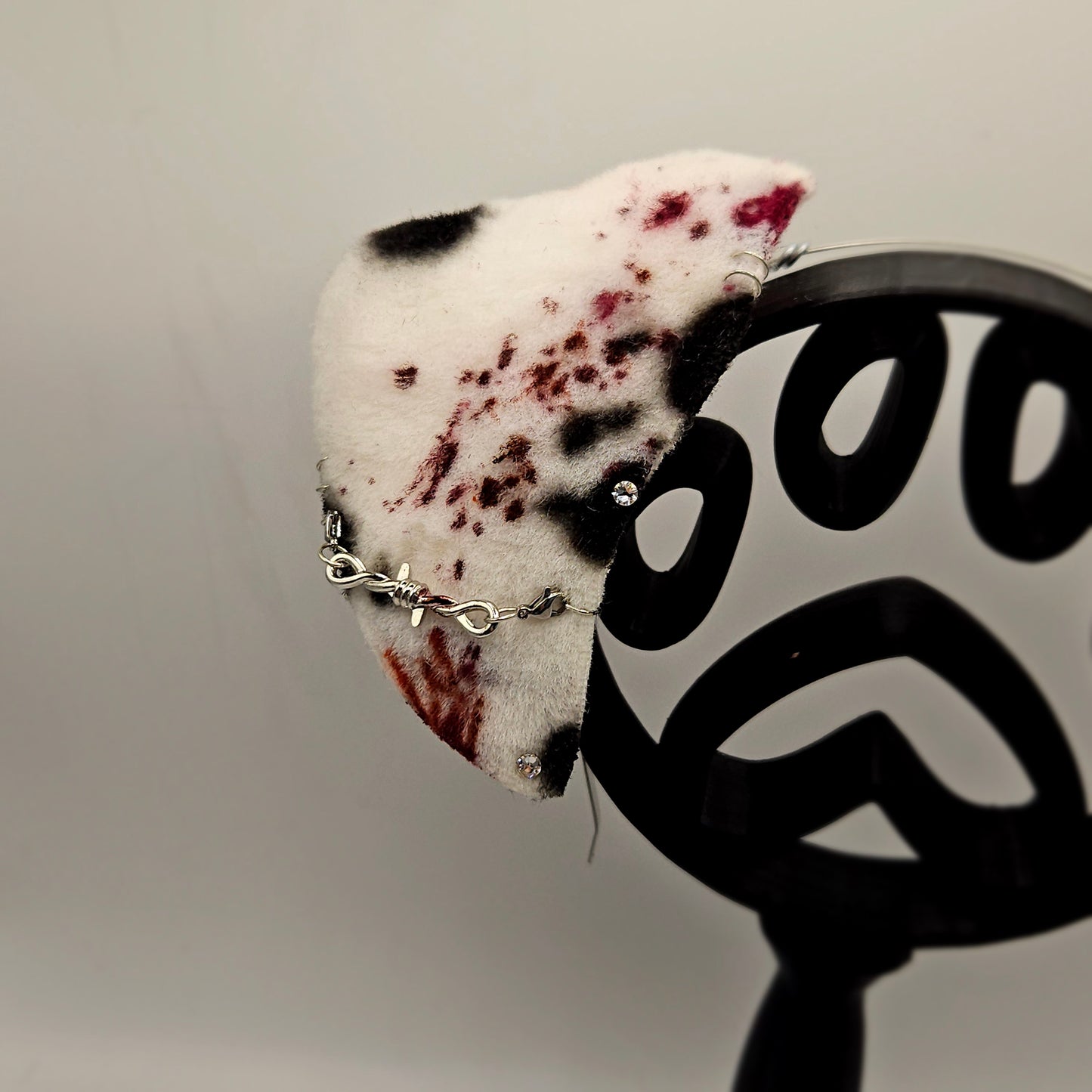 🐶🩸 Barbed Wire Dalmatian Pup Ears 🩸🐶