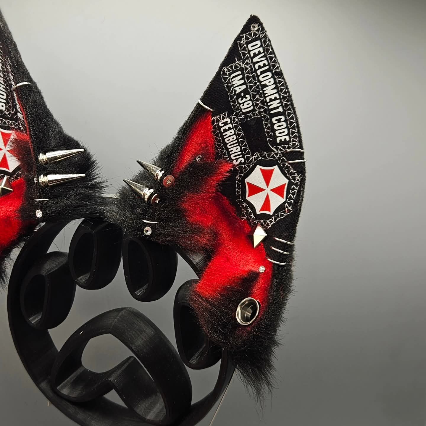 🖤🩸 Resident Evil Umbrella Corp: Biohazard Approved Shephard Ears 🩸🖤