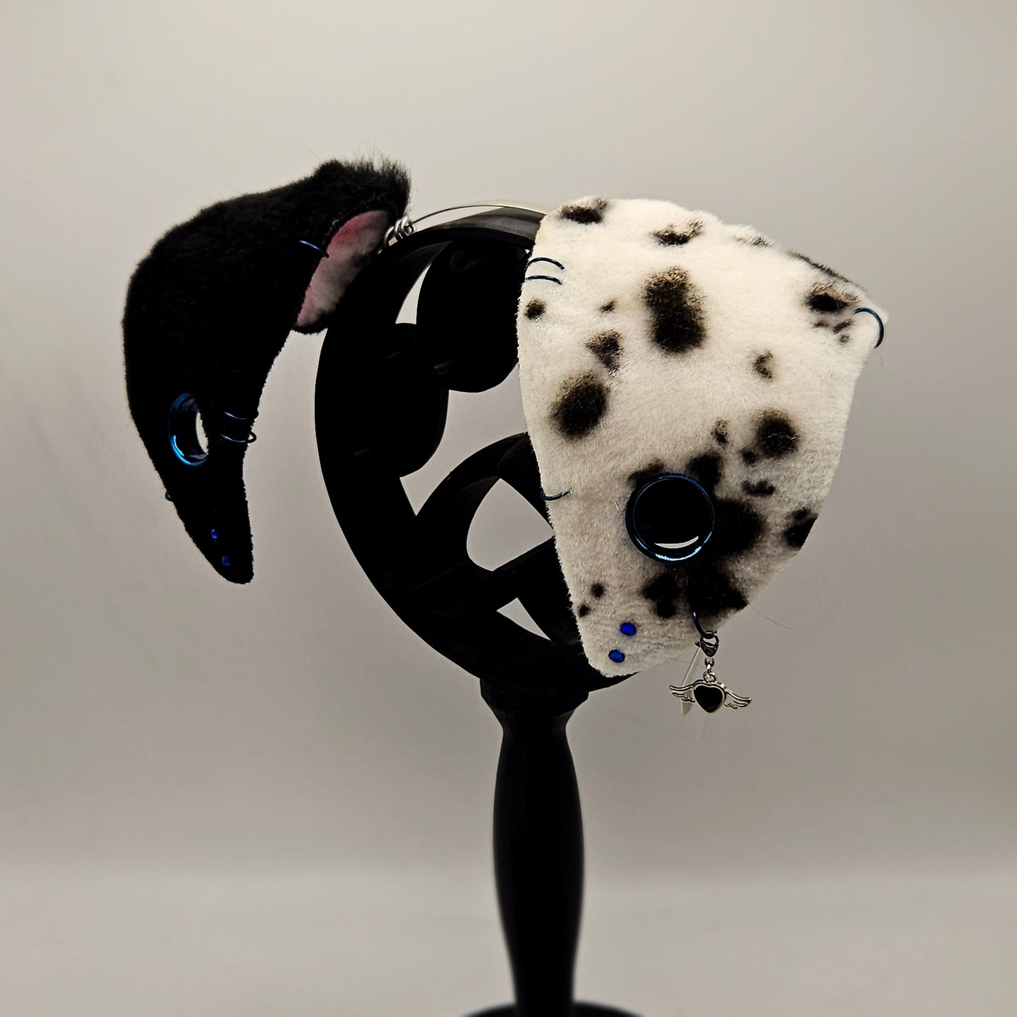 ๐ถ๐ Blue Steel Dalmatian Pup Ears ๐๐ถ