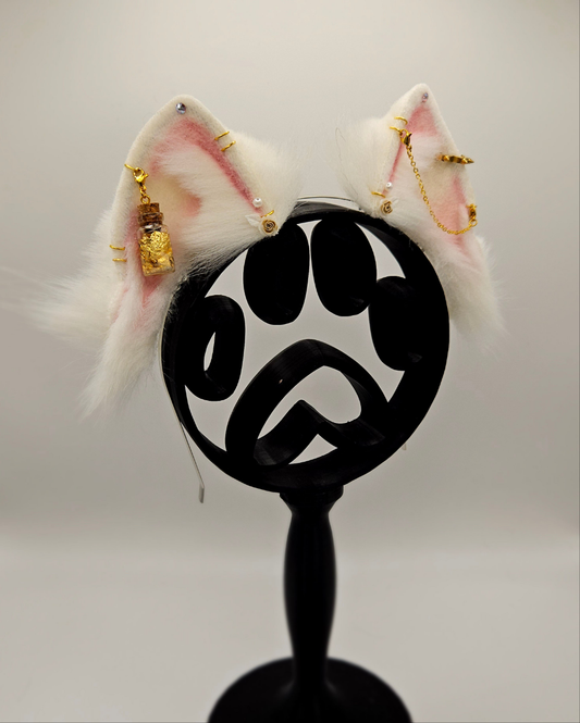 🌹✨ Golden Rose Kitten Ears ✨🌹