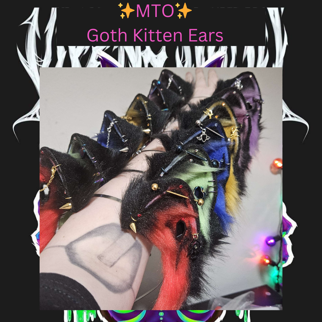 Goth Out Kitten Ears - MTO