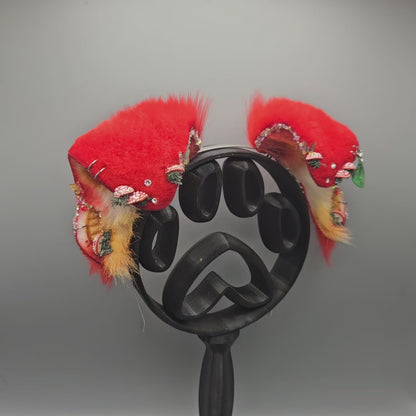 🖤🍄 FLY AGARIC PUPPY EARS:🍄🖤