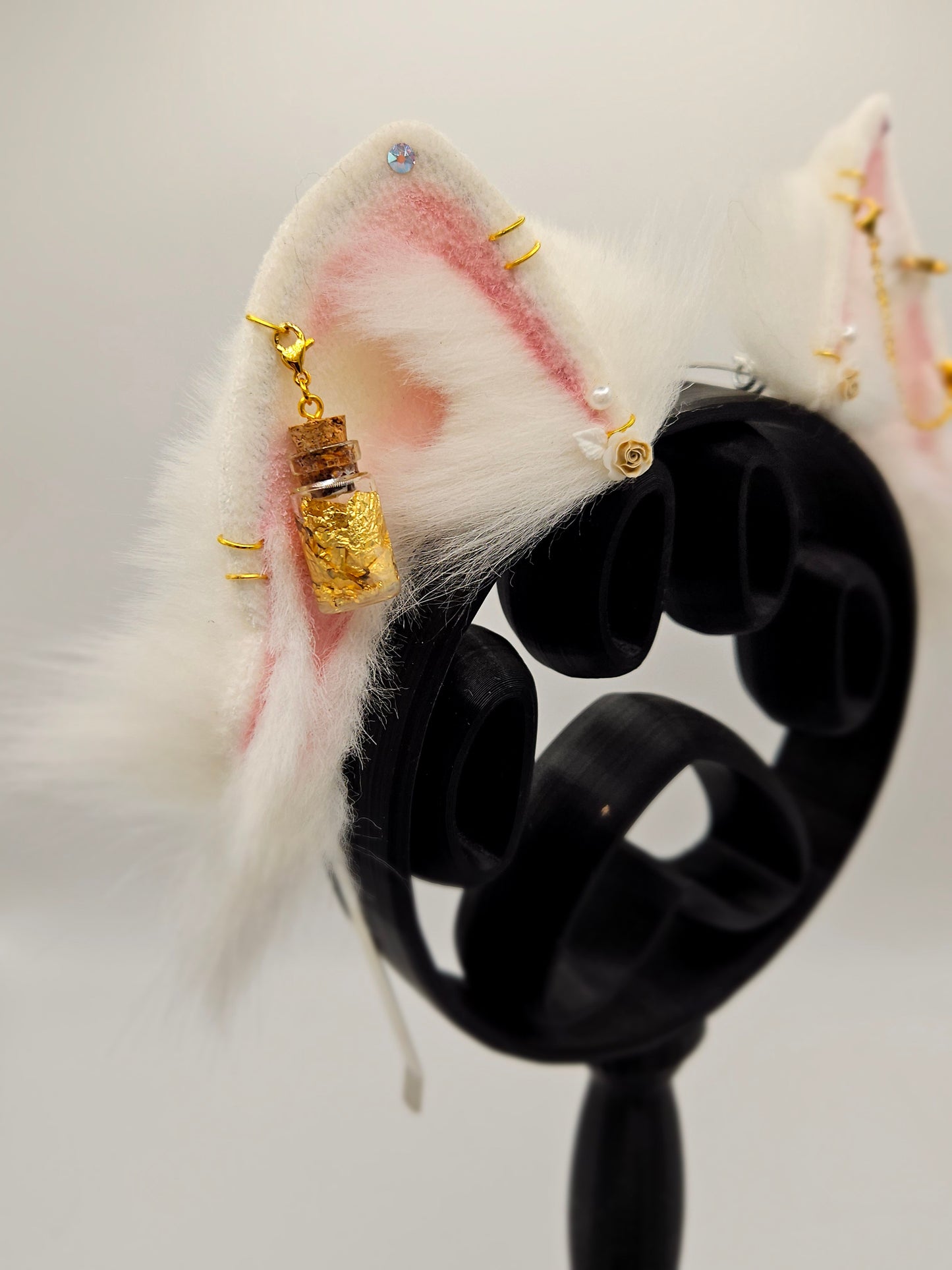 🌹✨ Golden Rose Kitten Ears ✨🌹