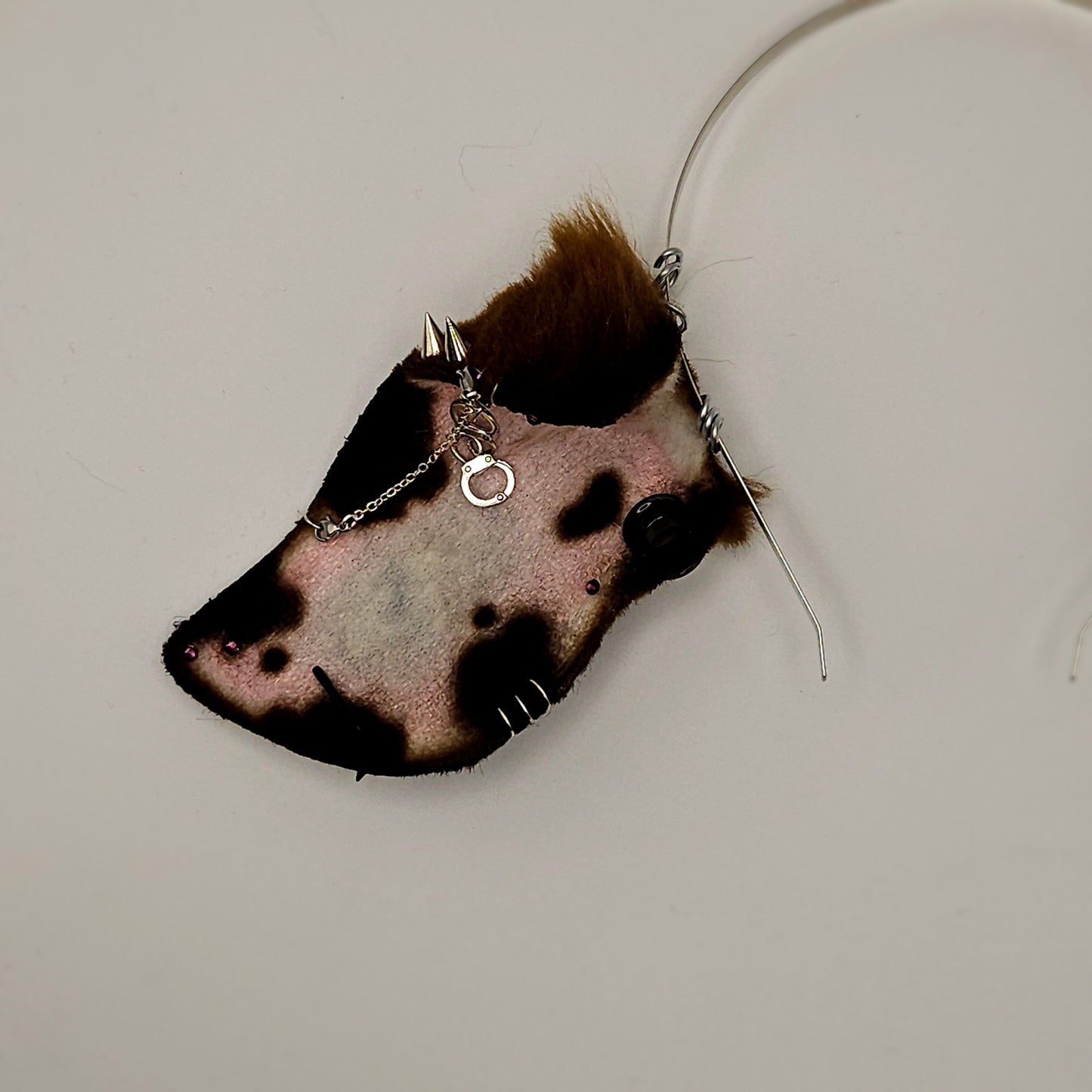 🐄🖤 Punk Chocolate Cow Ears