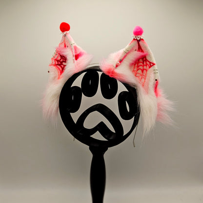 🩸🎪  Entangled in Your Love Clowncore Crossfox Ears 🎪🩸
