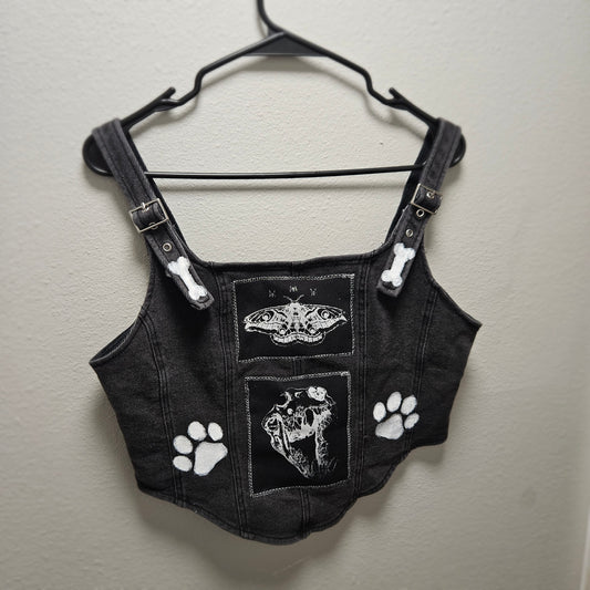 Punk Pupfae Weste Größe MEDIUM