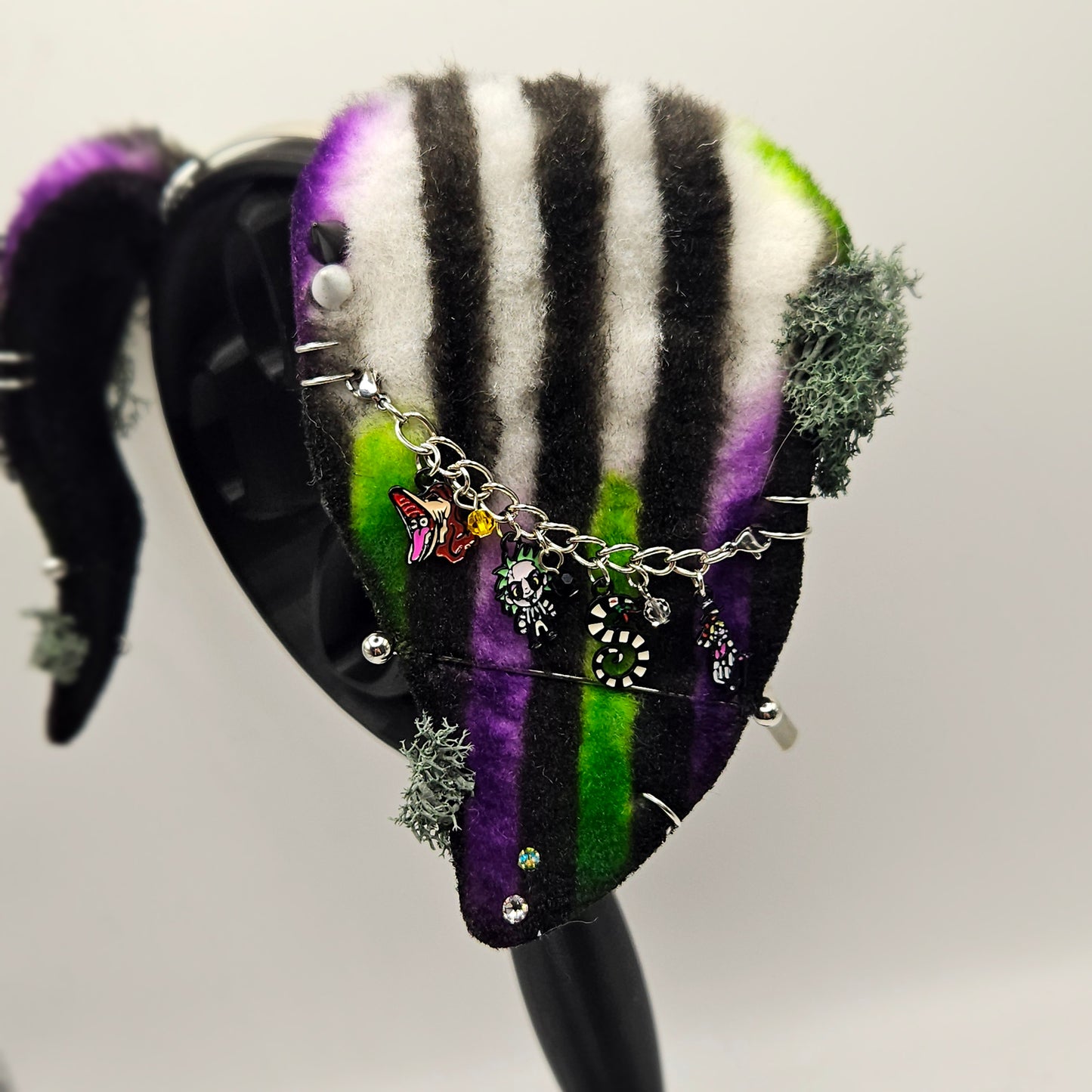 🪲🐾🖤Beetlejuice Great Dane Ears🖤🐾🪲