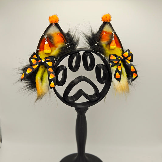 🍬 Candy Corn Clown Chow Chow Ears 🤡