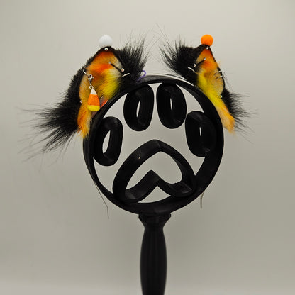 🍬 Candy Corn Clown XS Kitten Ears 🤡