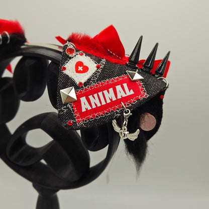 ❤️🏥“SERVICE ANIMAL” Battle Jacket Puppy Ears🏥❤️