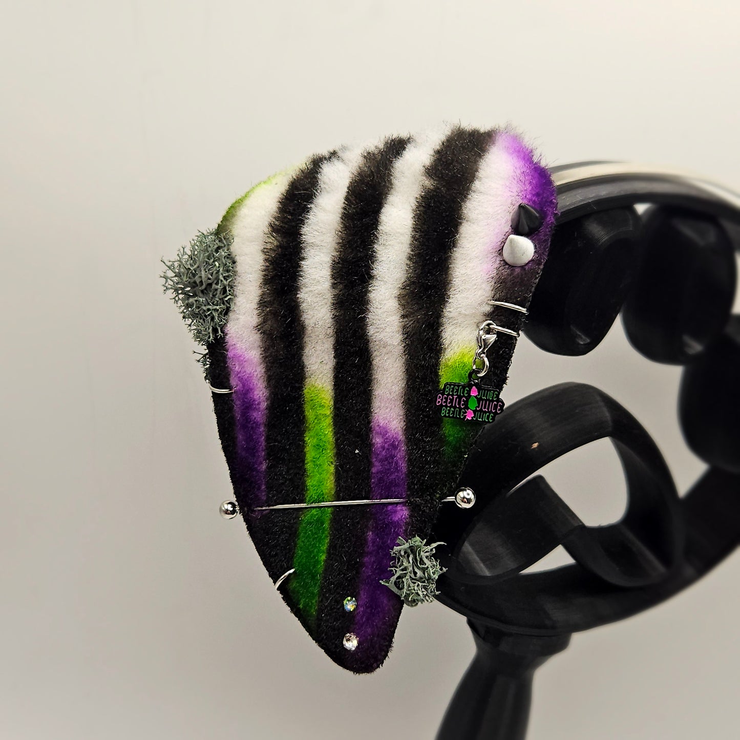 🪲🐾🖤Beetlejuice Great Dane Ears🖤🐾🪲