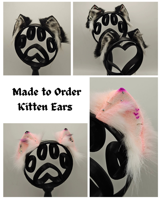 Made to Order - Kitten Ears (Read Description)