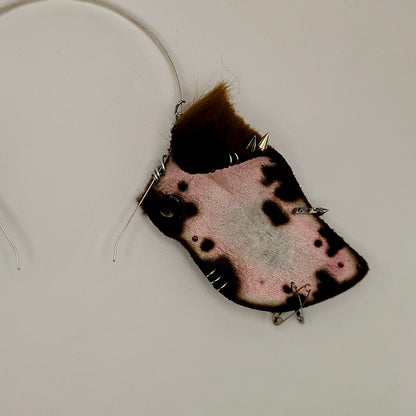 🐄🖤 Punk Chocolate Cow Ears