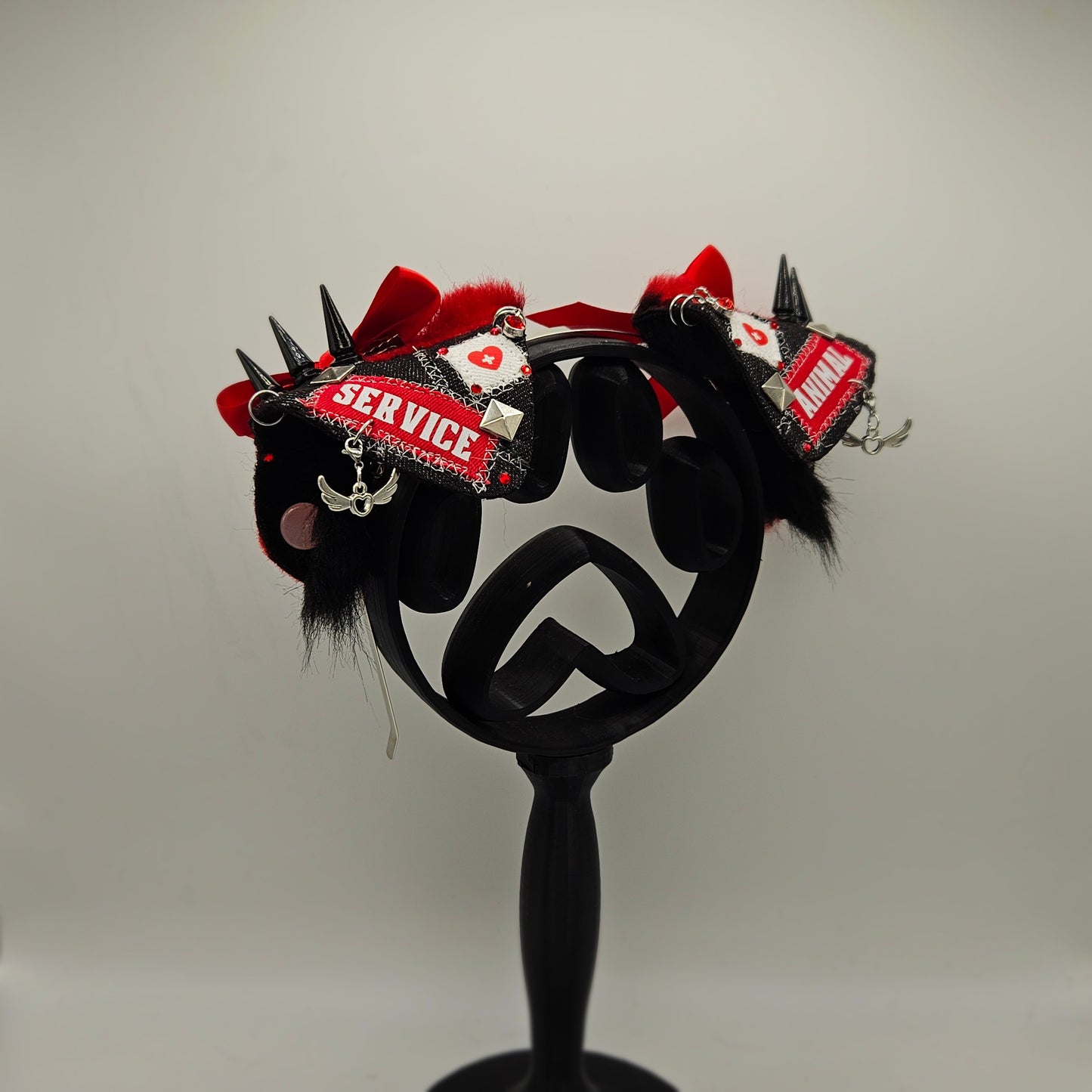 ❤️🏥“SERVICE ANIMAL” Battle Jacket Puppy Ears🏥❤️