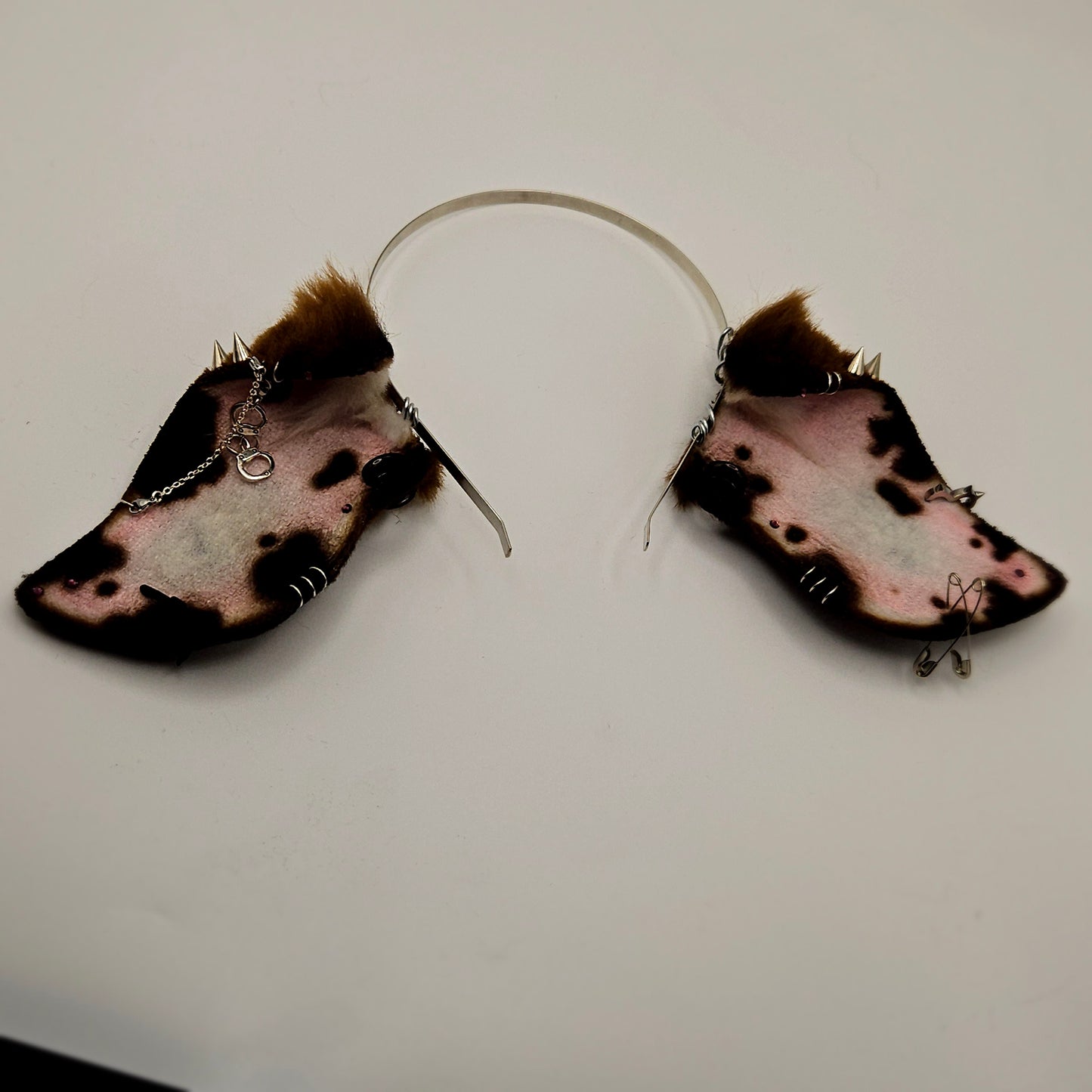 🐄🖤 Punk Chocolate Cow Ears