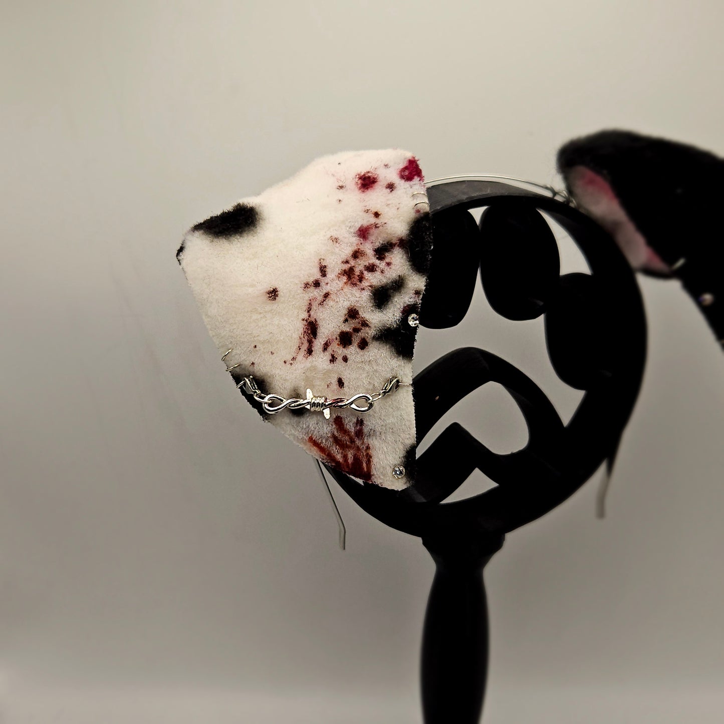 🐶🩸 Barbed Wire Dalmatian Pup Ears 🩸🐶