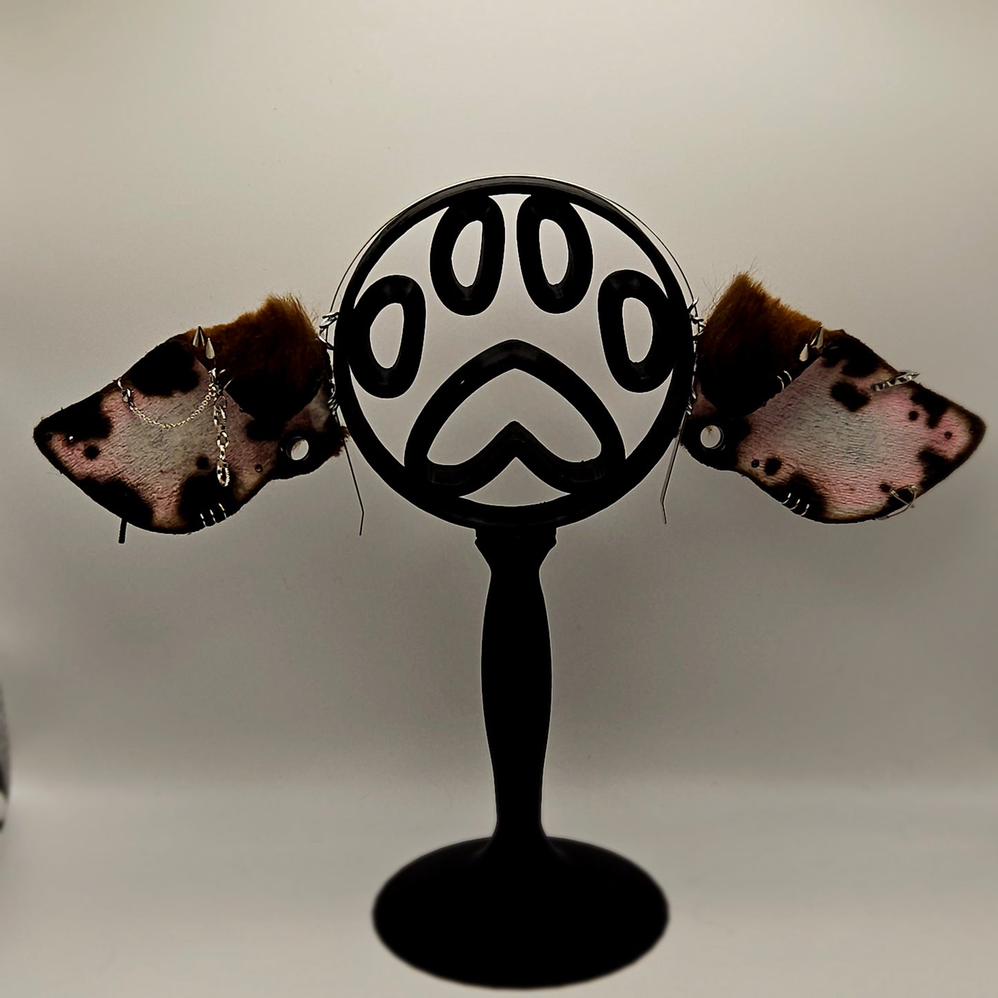 🐄🖤 Punk Chocolate Cow Ears
