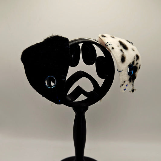🐶💙 Blue Steel Dalmatian Pup Ears 💙🐶
