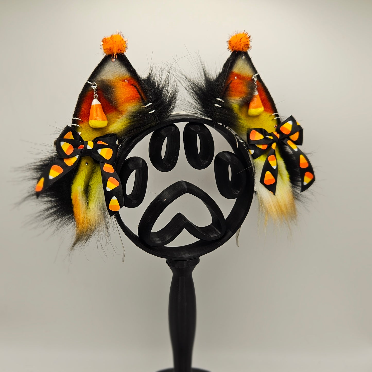 🍬 Candy Corn Clown Chow Chow Ears 🤡