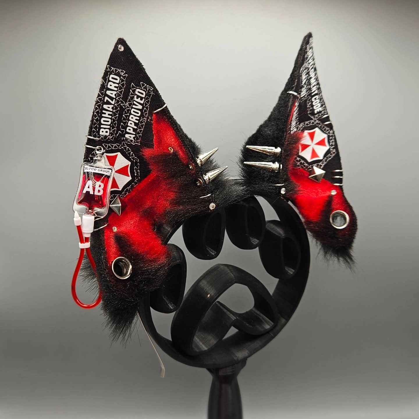 🖤🩸 Resident Evil Umbrella Corp: Biohazard Approved Shephard Ears 🩸🖤