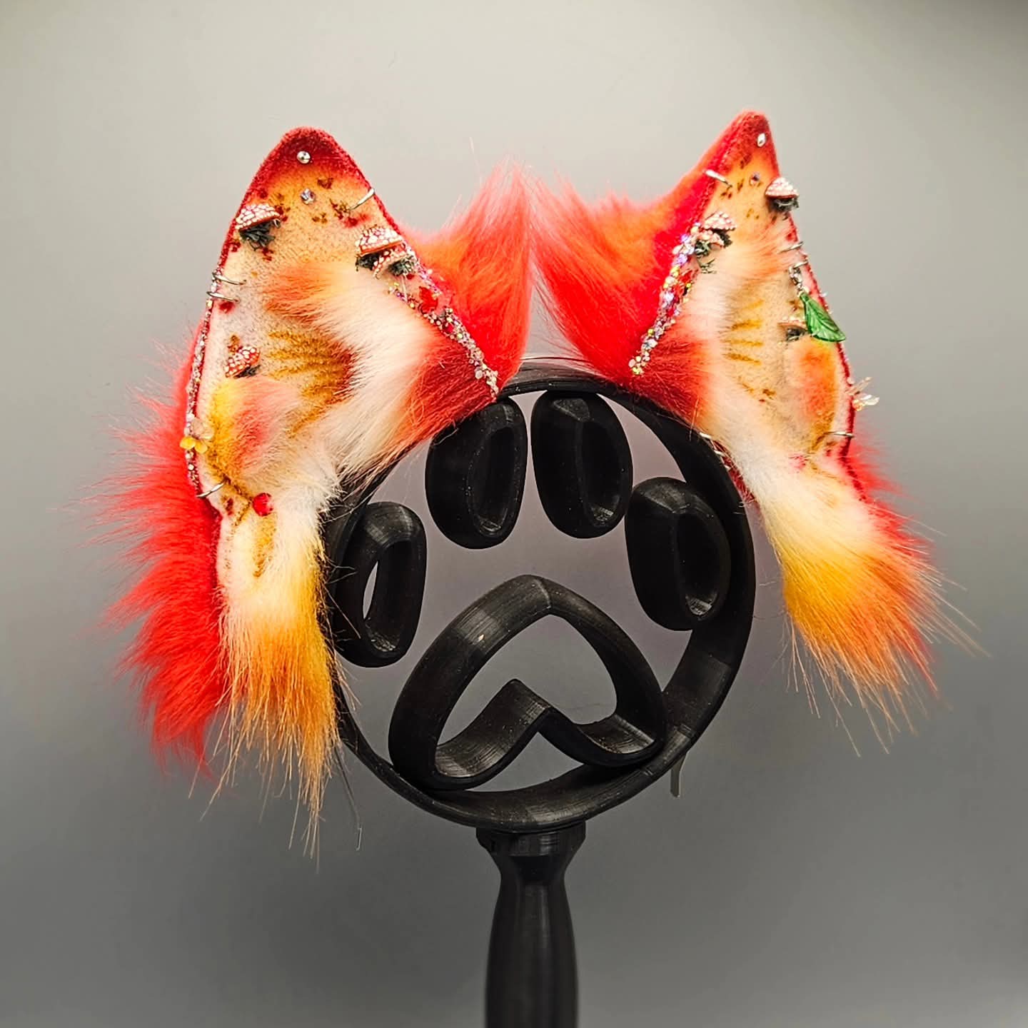 🖤🍄 FLY AGARIC FENNEC EARS: ENCHANTED FOREST DROP 🍄🖤