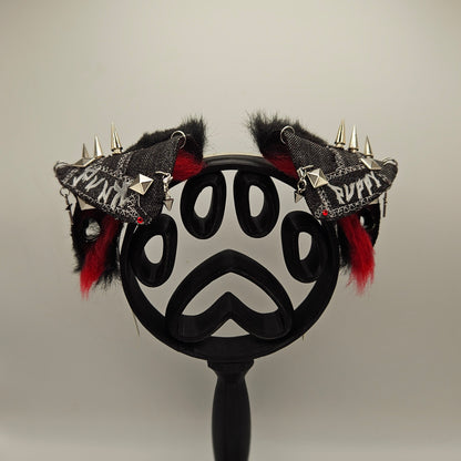 🔥 Battle Jacket Puppy Ears (The First Original Design) 🖤