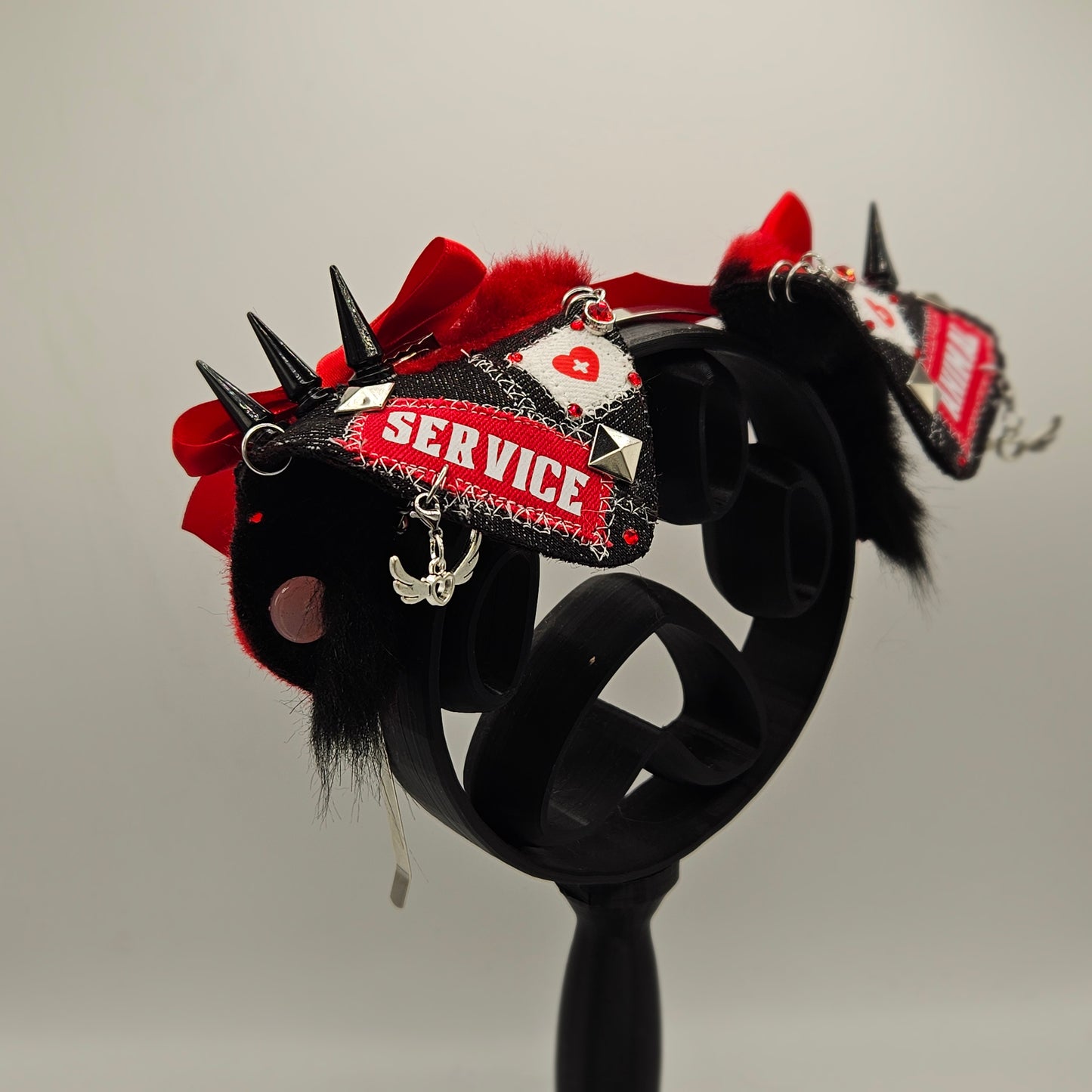 ❤️🏥“SERVICE ANIMAL” Battle Jacket Puppy Ears🏥❤️