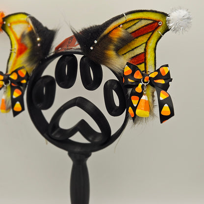 🍬 Candy Corn Clown Bat Ears 🤡