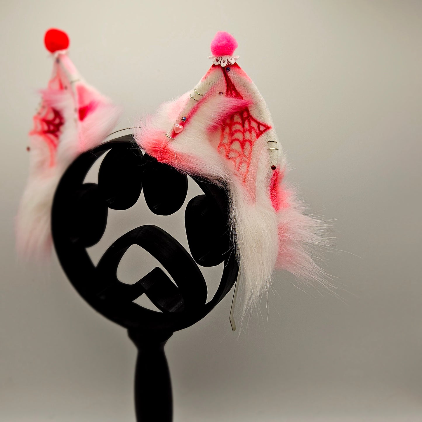 🩸🎪  Entangled in Your Love Clowncore Crossfox Ears 🎪🩸
