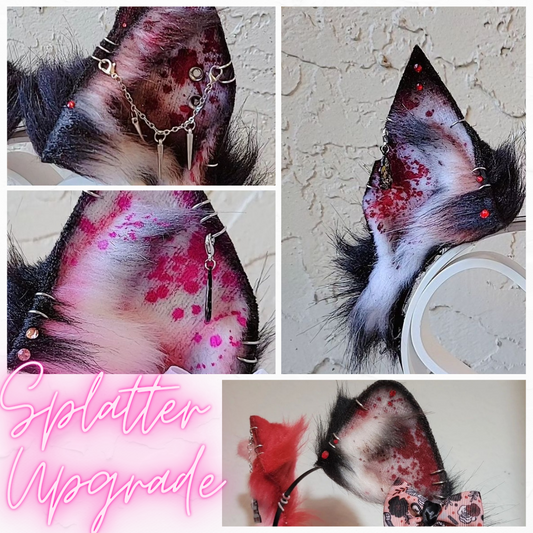 Splatter Paint Ear Upgrade