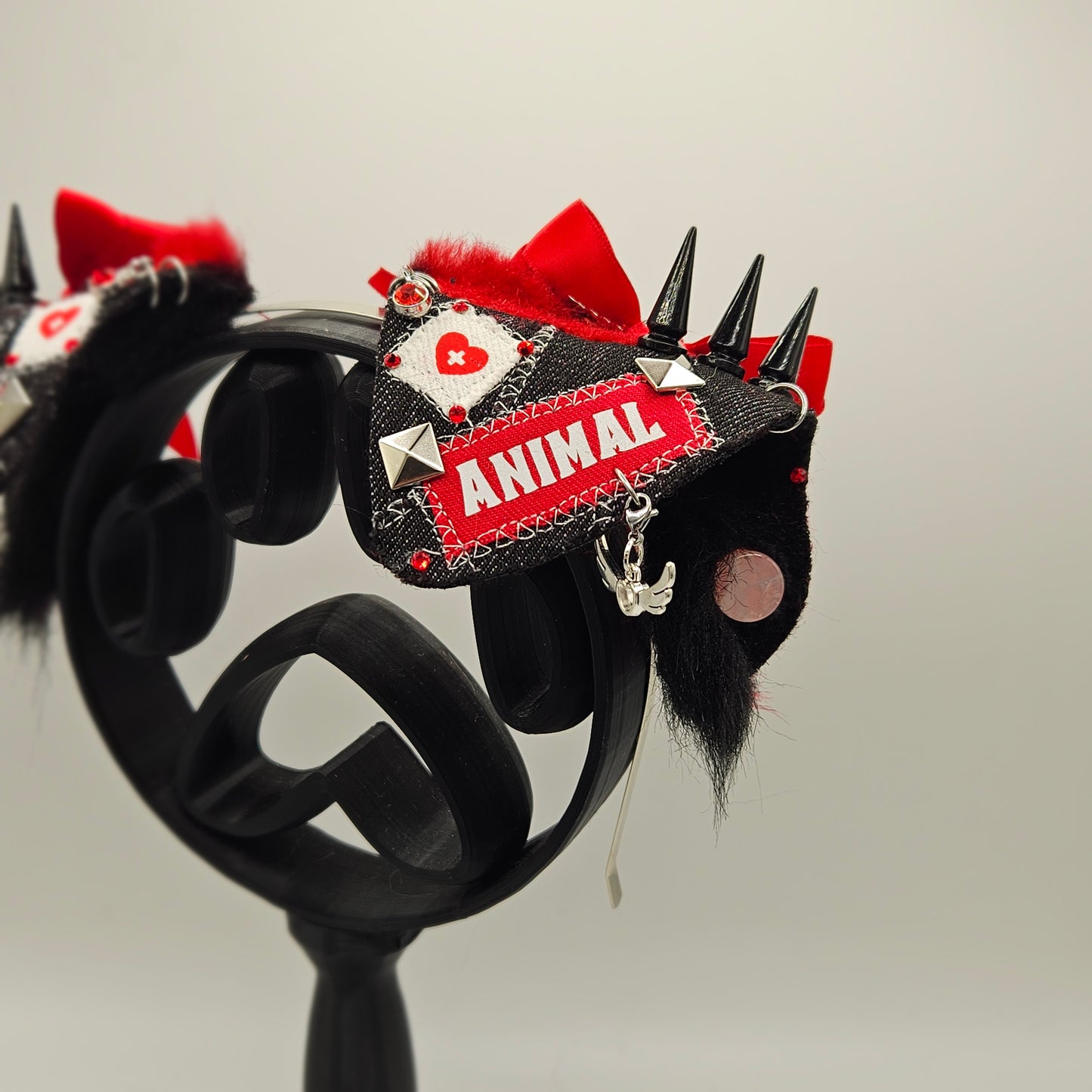 ❤️🏥“SERVICE ANIMAL” Battle Jacket Puppy Ears🏥❤️