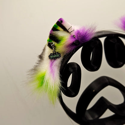 🐱🖤🪲 Beetlejuice XS Kitten Ears 🪲🖤🐱