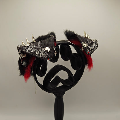 🔥 Battle Jacket Puppy Ears (The First Original Design) 🖤