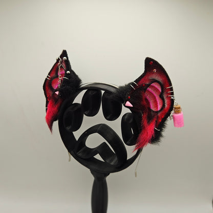 🖤❤️🦇 HeartBite Vampire Bat Ears 🦇❤️🖤