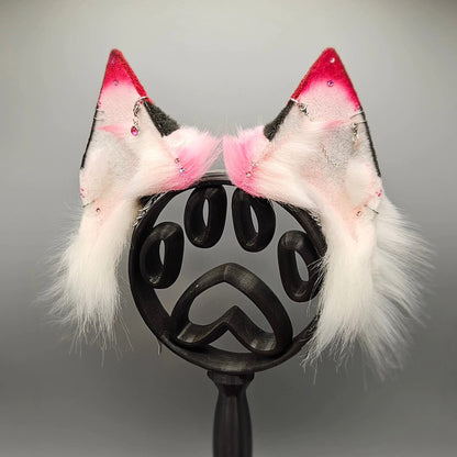 🪡❤️🤍🖤 Velmend Heart Fennec Ears 🖤🤍❤️🪡