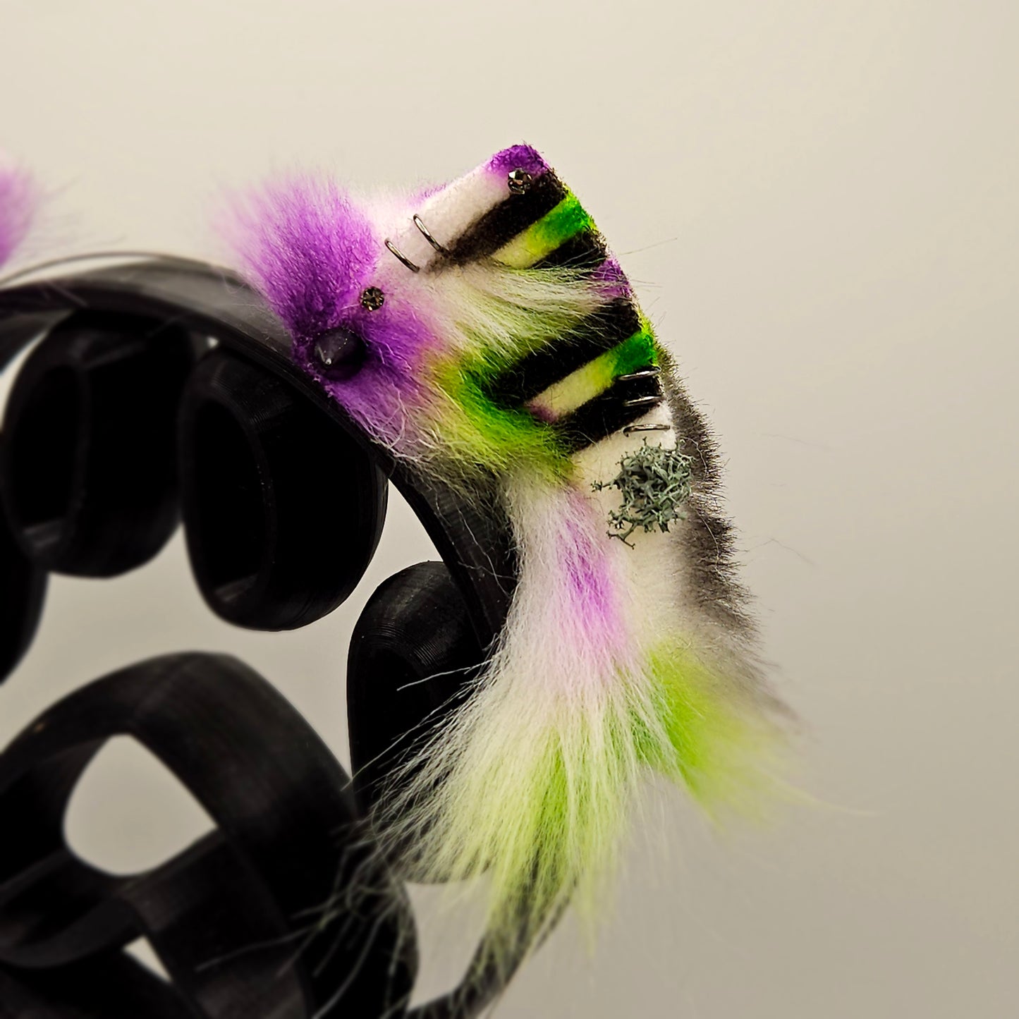 🐱🖤🪲 Beetlejuice XS Kitten Ears 🪲🖤🐱